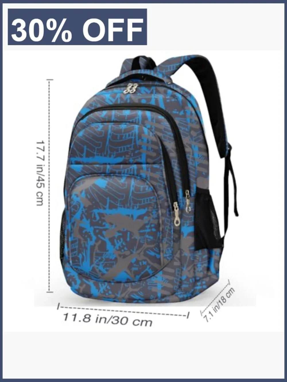 Multi-functional Lightweight Backpack for Travel School